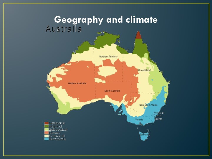 Geography and climate