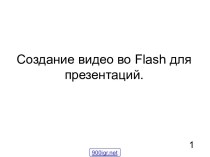Flash видео