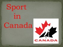 Sport in Canada