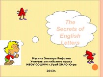 The Secrets of English Letter