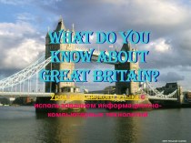 What do you know about great Britain