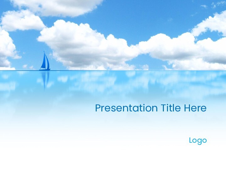 Presentation Title HereLogo
