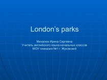 London’s parks