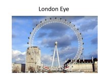 london eye