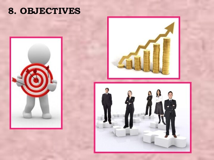 8. OBJECTIVES