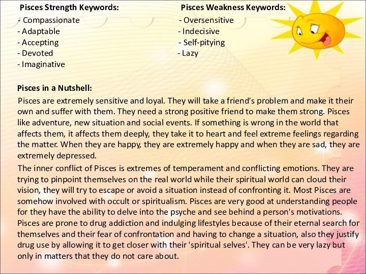 Pisces Strength Keywords:
