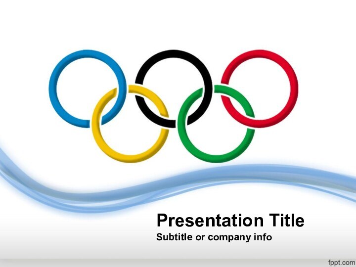 Presentation TitleSubtitle or company info