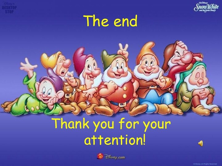 Thank you for your attention!The end