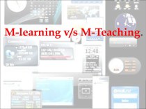 M-learning v/s M-Teaching