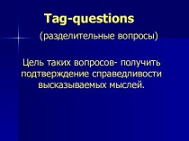 Tag-questions