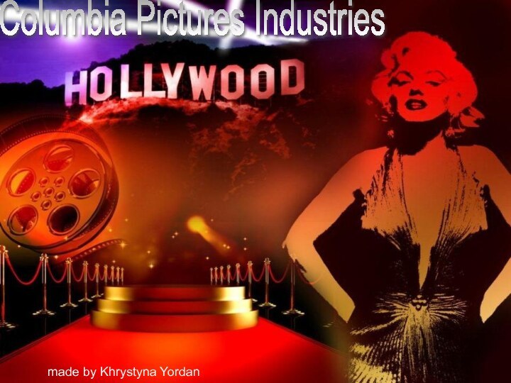 Columbia Pictures Industriesmade by Khrystyna Yordan