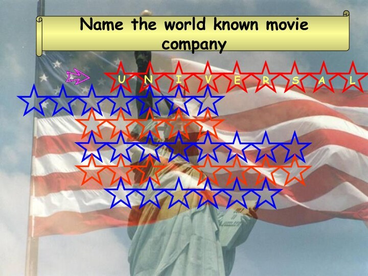 Name the world known movie company