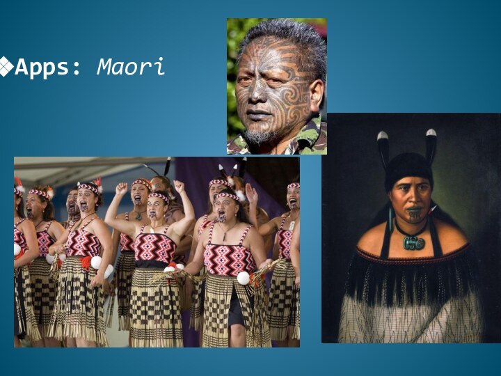 Apps: Maori