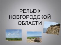 Рельеф Новгородской области
