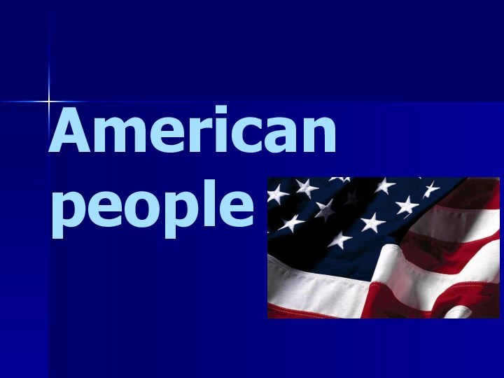 American people