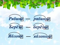 Конспект урока русского языка во 2 классе на тему: Суффикс