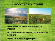 Презентация Природные зоны России