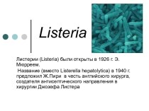 Листерии