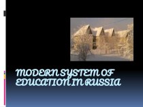 Education system