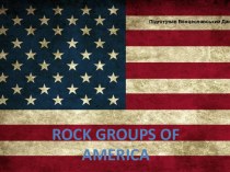 Rock groups of America