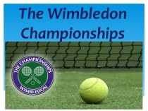 The wimbledon championships