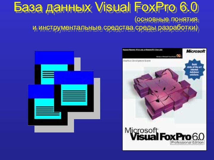 База данных Visual FoxPro 6.0 (основные понятия  и инструментальные средства среды разработки)
