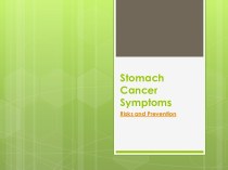 Stomach cancer symptoms