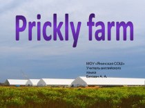 Prickly farm. Колючая ферма