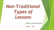 A lesson is a structured period of time where learning is intended to occur. the potential format and structure of a lesson is dependent upon factors such as culture, learning objectives and the style of the individual teacher. 