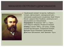 Михайло Петрович Драгома́нов