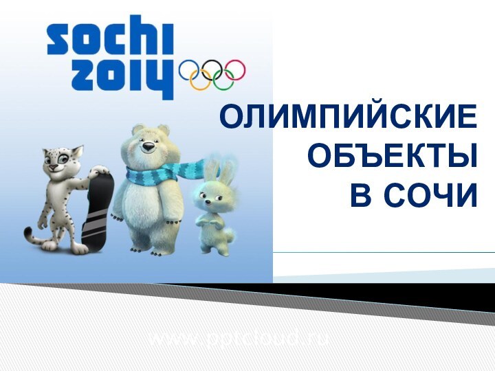 www.Олимпийские объекты  в Сочи