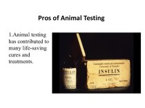 Pros of animal testing