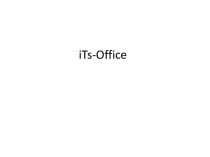 Програмне забезпечення iTs-Office