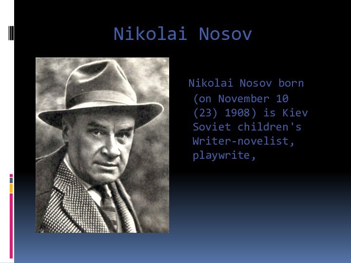 Nikolai Nosov