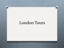 London tours