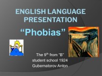 English language presentation