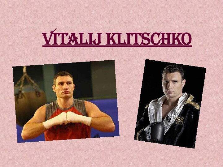 Vitalij Klitschko