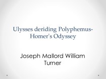 Ulysses deridingpolyphemus- homer'sodyssey