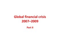 Global financial crisis 2007–2009