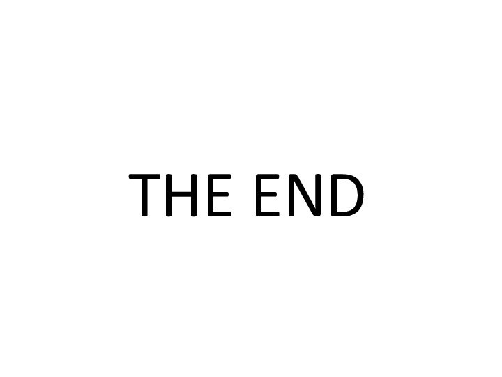 THE END