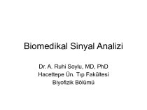 Biomedikal Sinyal Analizi