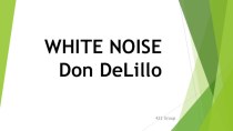 White Noise Don Delillo