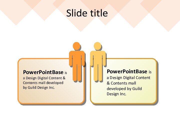 Slide titlePowerPointBase is a Design Digital Content & Contents mall developed by Guild Design Inc.