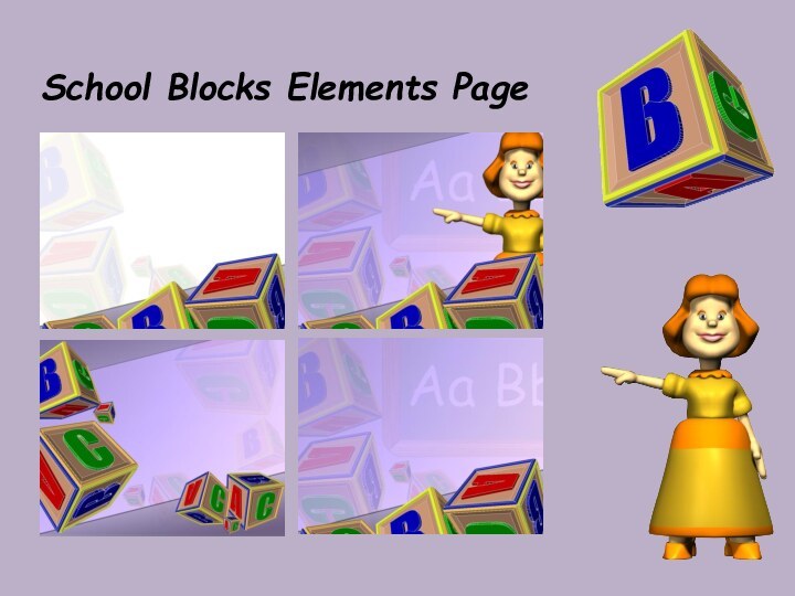 School Blocks Elements Page