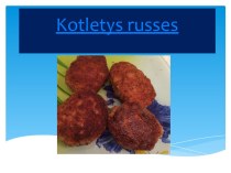 Kotletys russes