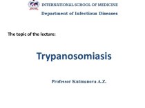 Trypanosomiasis