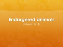 Endargered animals