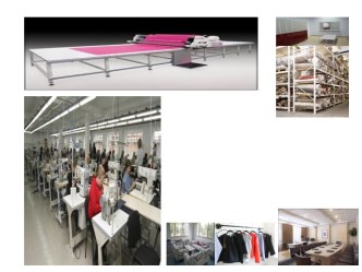 Примерная планировка швейной фабрики