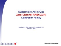 Supermicro all-in-one zero-channel raid (ZCR). Controller family