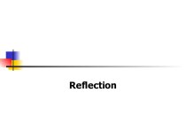 Поняття про відображення (reflection, інтроспекція)